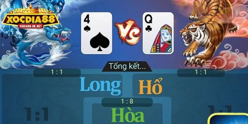Hướng dẫn cách tham gia chơi rồng hổ Xocdia88