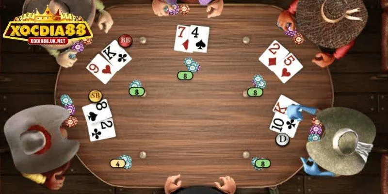 Hướng dẫn cách tham gia Poker Xocdia88 cơ bản