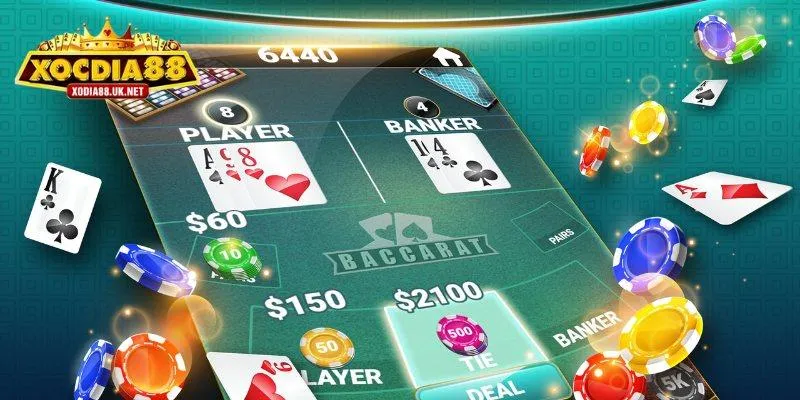 Làm chủ game bài Baccarat Xocdia88 ăn đậm