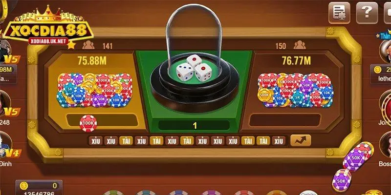 Luật chơi tài xỉu Xocdia88 dễ hiểu cho người mới