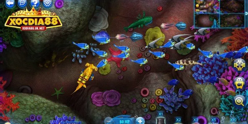 Top 4+ tuyệt chiêu chơi bắn cá xèng Xocdia88