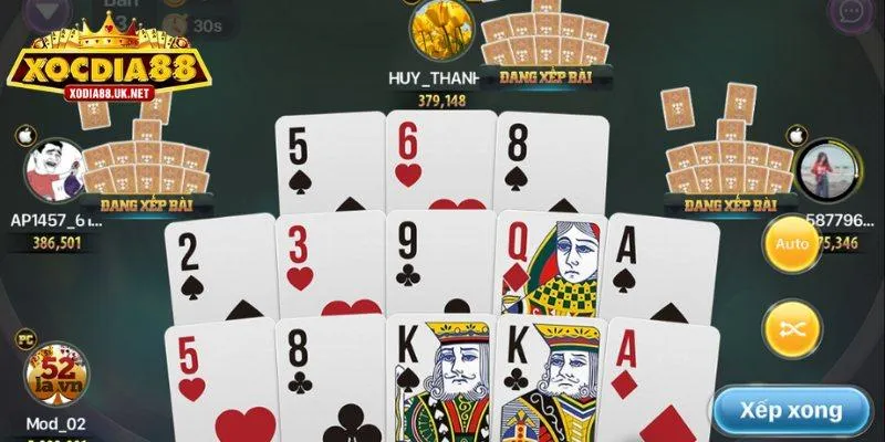 Tuyệt chiêu chơi mậu binh Xocdia88 ăn đậm