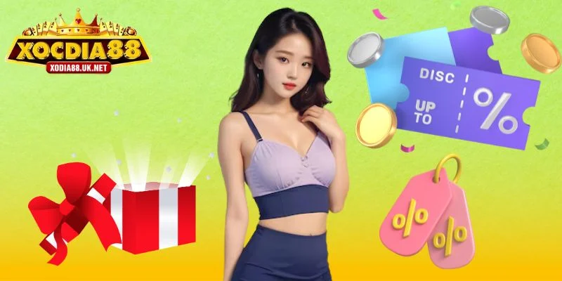 Các bước nhận ưu đãi từ cổng game Xocdia88